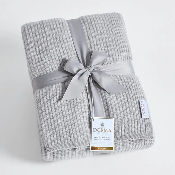 Dorma Cashmere Wool Blend Bedspread 6