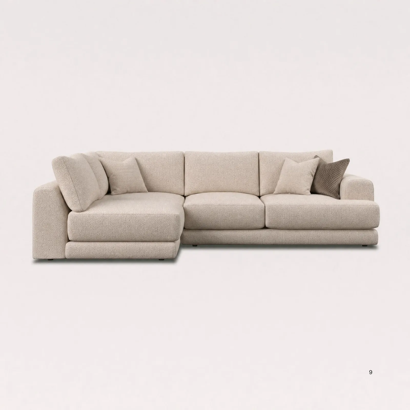 Lomax Medium Corner Rhf, Neutral | Barker & Stonehouse 1