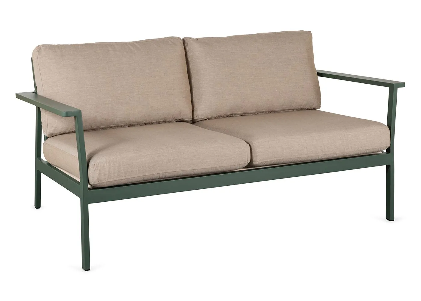Case Eos 2 Seater Outdoor Sofa in Green 1