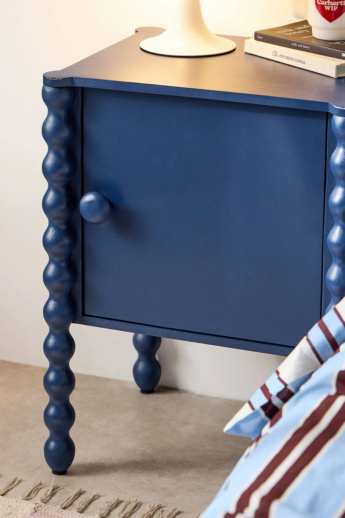 Willow Nightstand - Navy 3