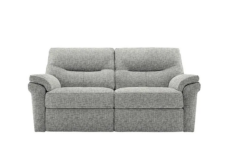 Seattle 2.5 Seater Fabric Power Recliner Sofa with Power Lumbar - Remco Duck Egg