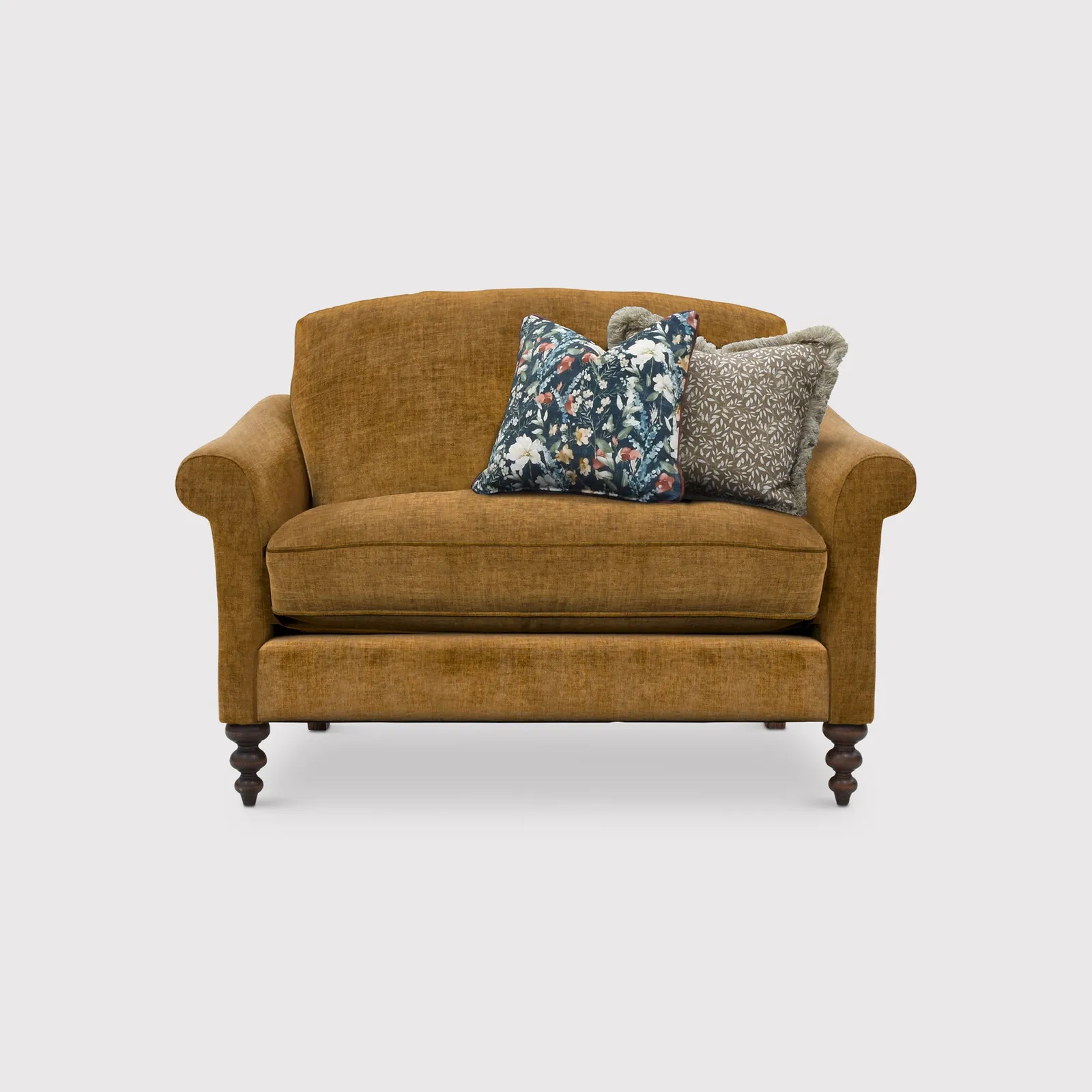 English Heritage Clover 26 Cuddler With Pre Set Scatters, Yellow Fabric | Barker & Stonehouse 1