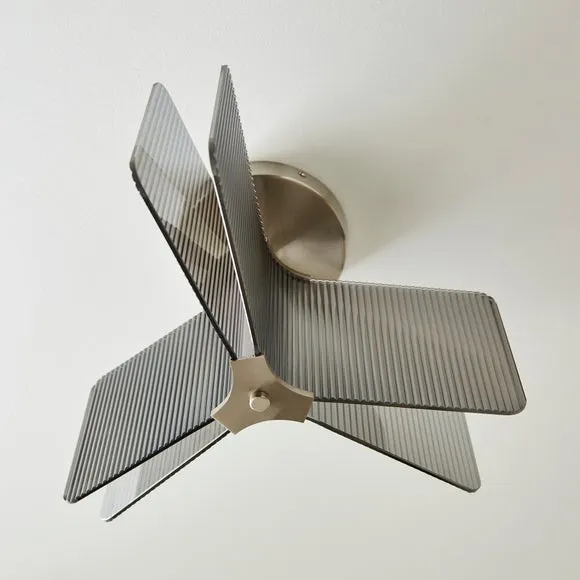 Milan Ribbed LED Ceiling Light 3