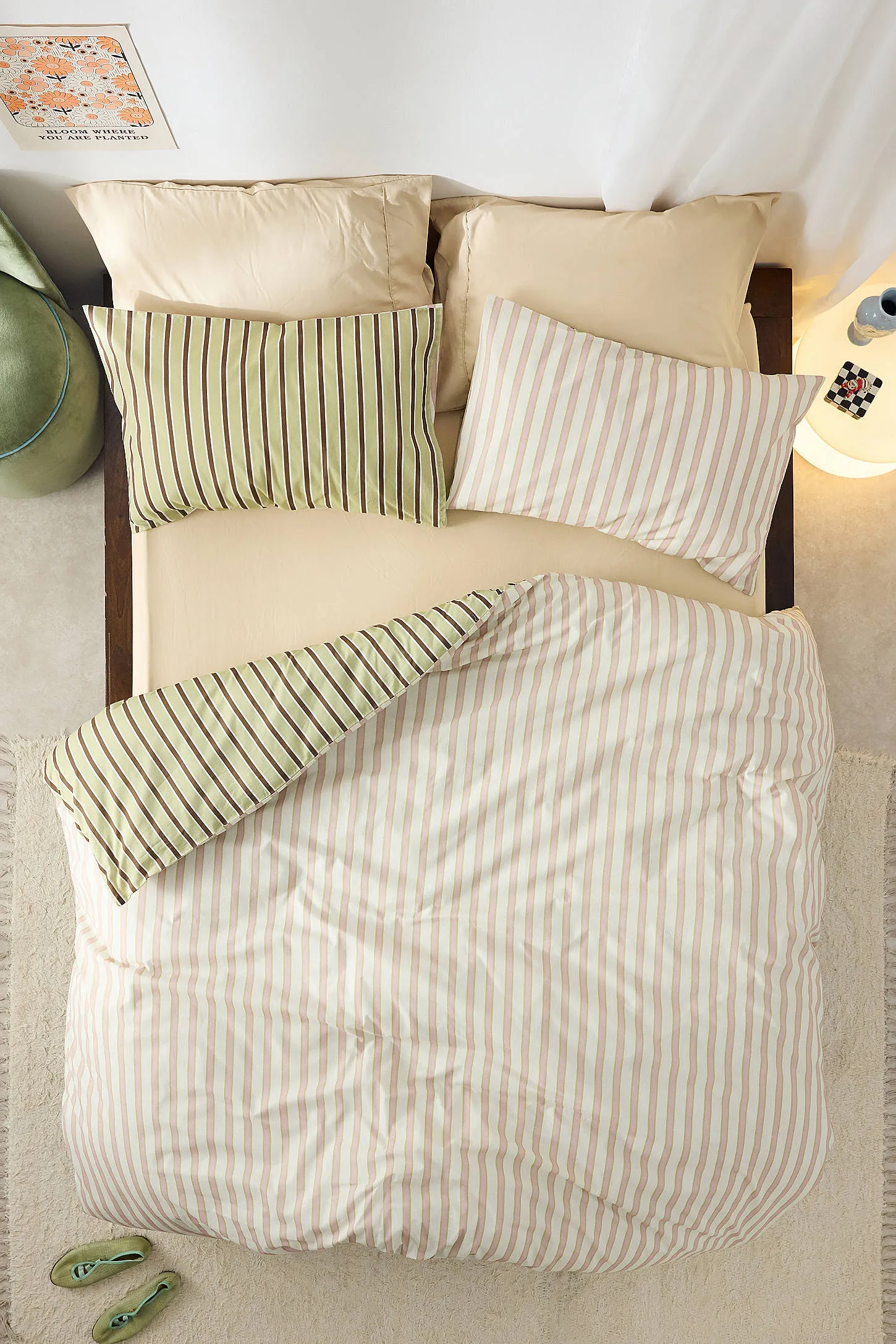 Sundae Stripe Reversible Duvet Set 2