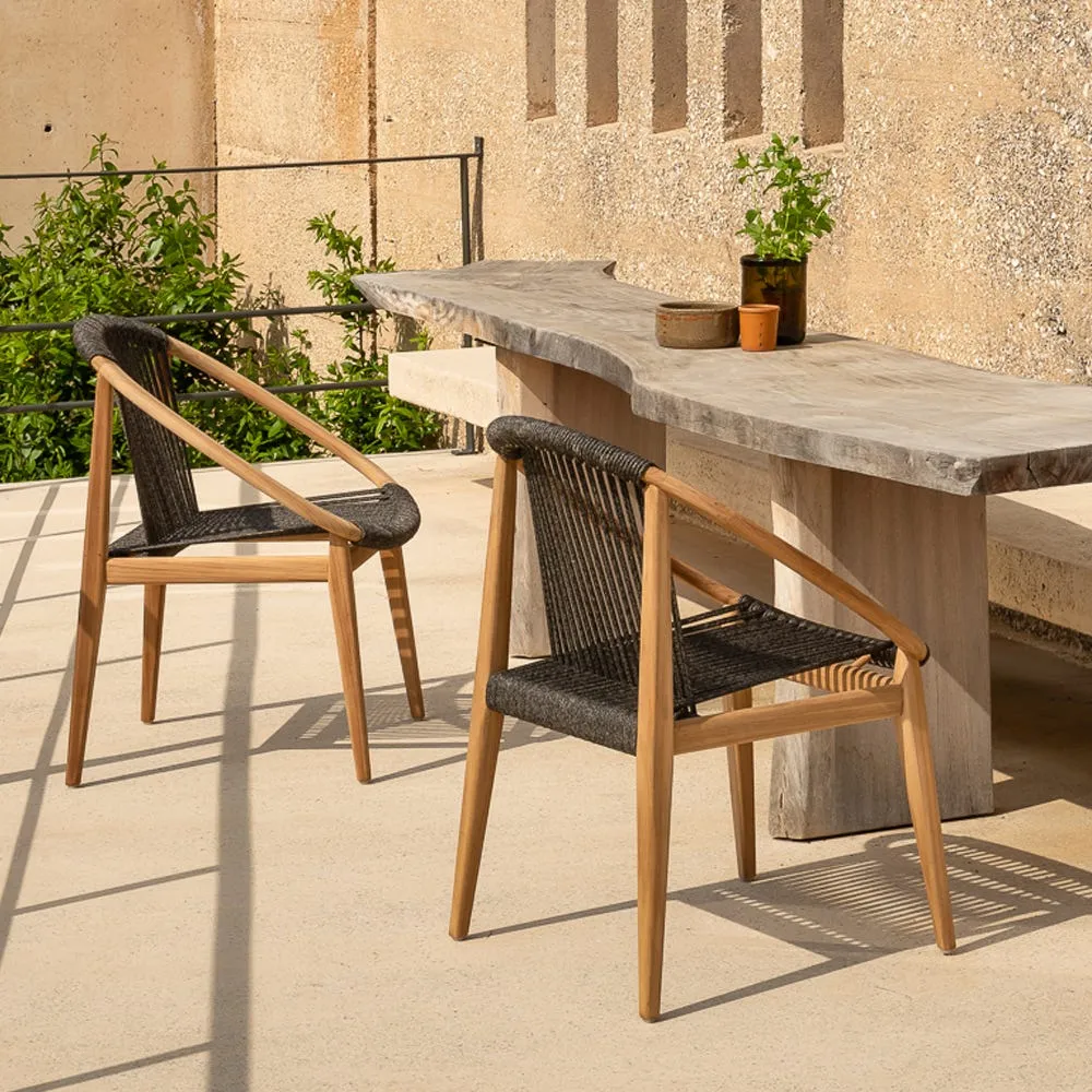 Vincent Sheppard Frida Dining Chair in Anthracite 4