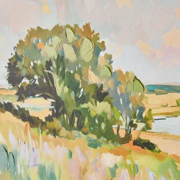 Rolling Hills Hand Finished Framed Canvas 2