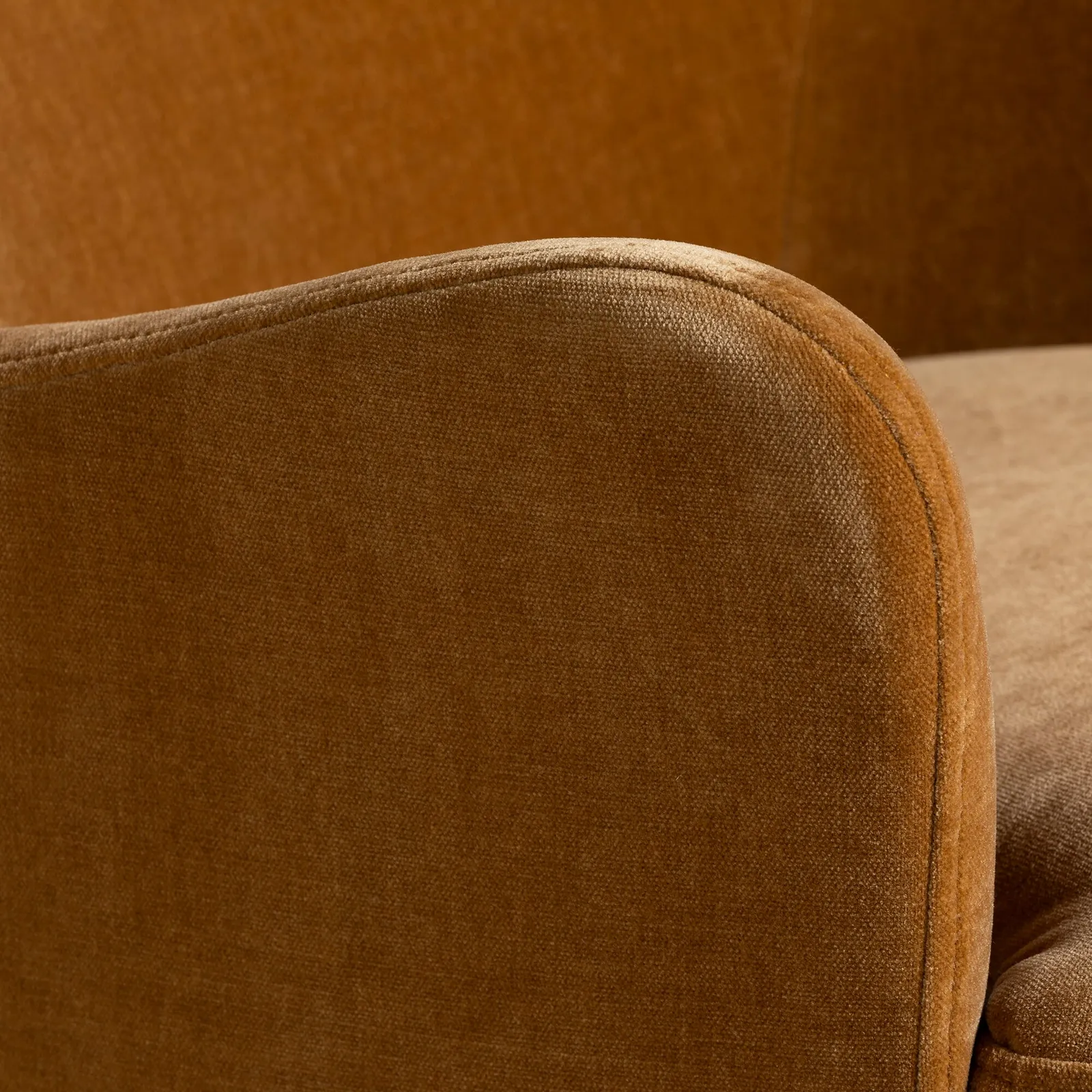 Marcy Armchair, Yellow Fabric | Barker & Stonehouse 5