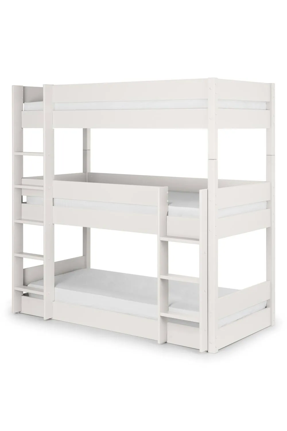Julian Bowen Trio 3 Tier Triple Bunk Bed in White 3