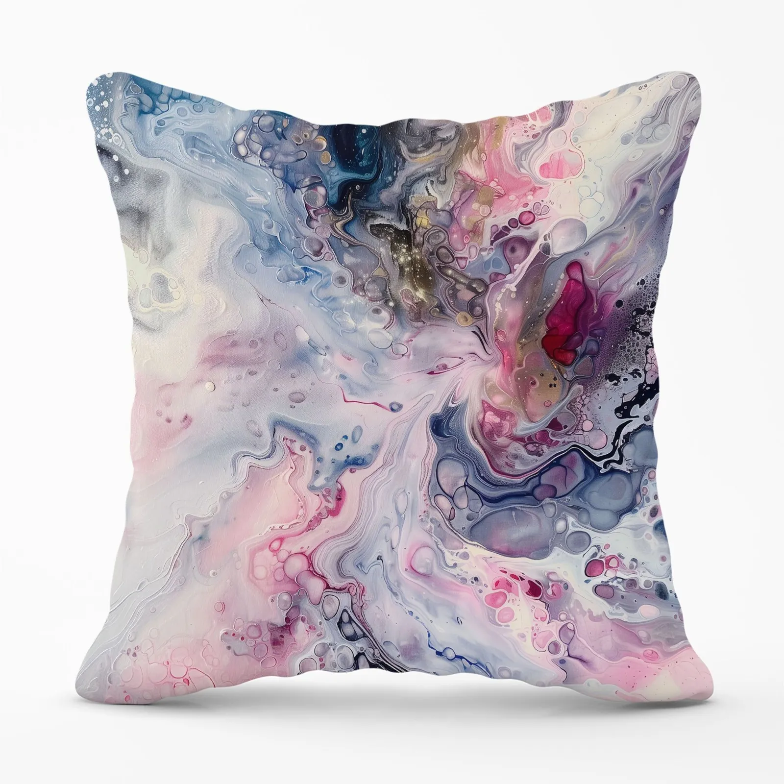 Warren Reed - Designer Ethereal Swirls: Dreams In Motion Cushions