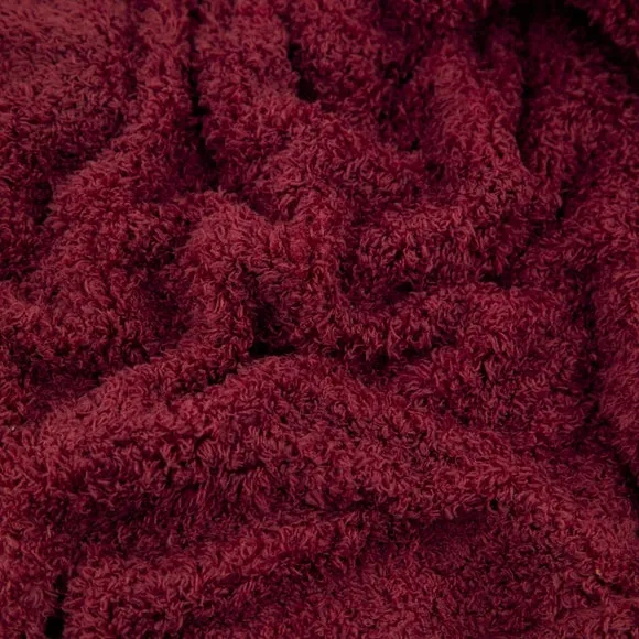 Furn. Harlan Borg Sherpa Throw Blanket 140cm x 180cm 2
