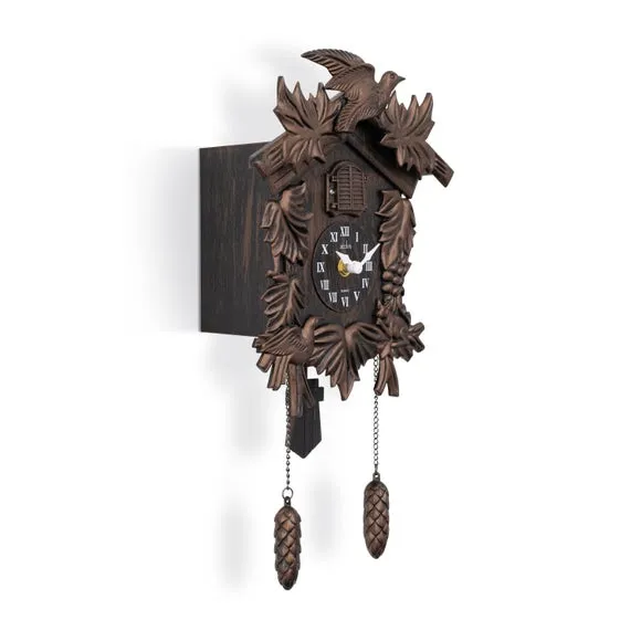 Acctim Hamburg Antique Bronze Cuckoo Clock 6