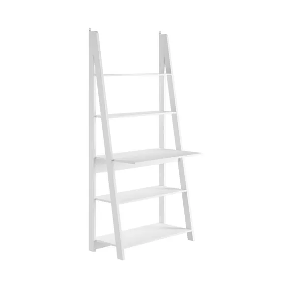 Tiva White Ladder Desk 3