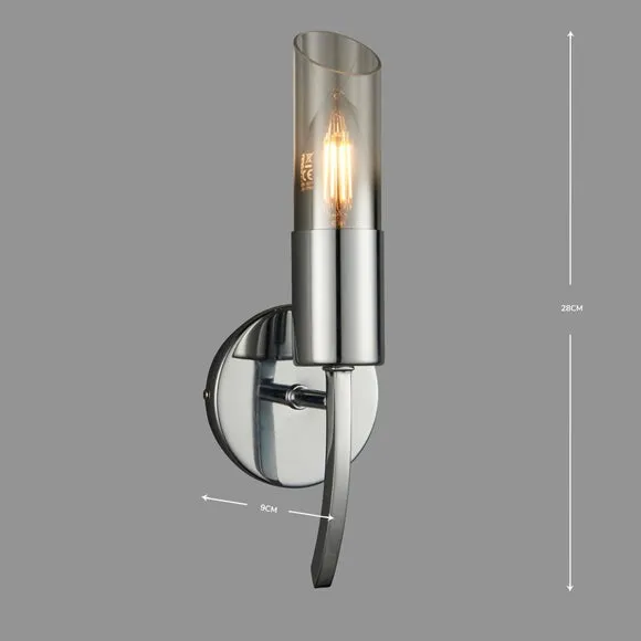 Corvus Chrome Wall Light 5