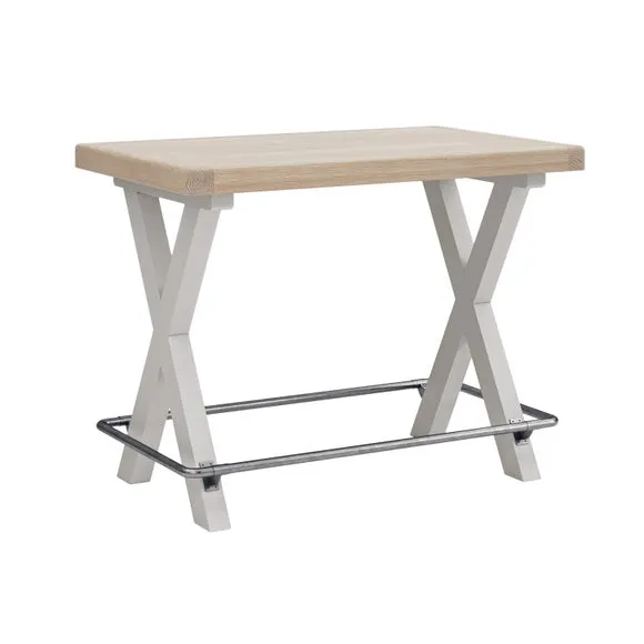 Salcombe 4 Seater Bar Table, Oak 2