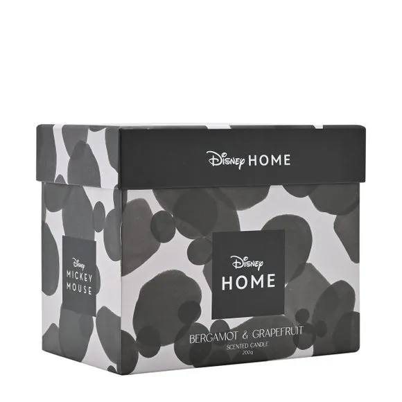 Disney Mickey Black Ceramic Bergamot & Grapefruit Candle 4