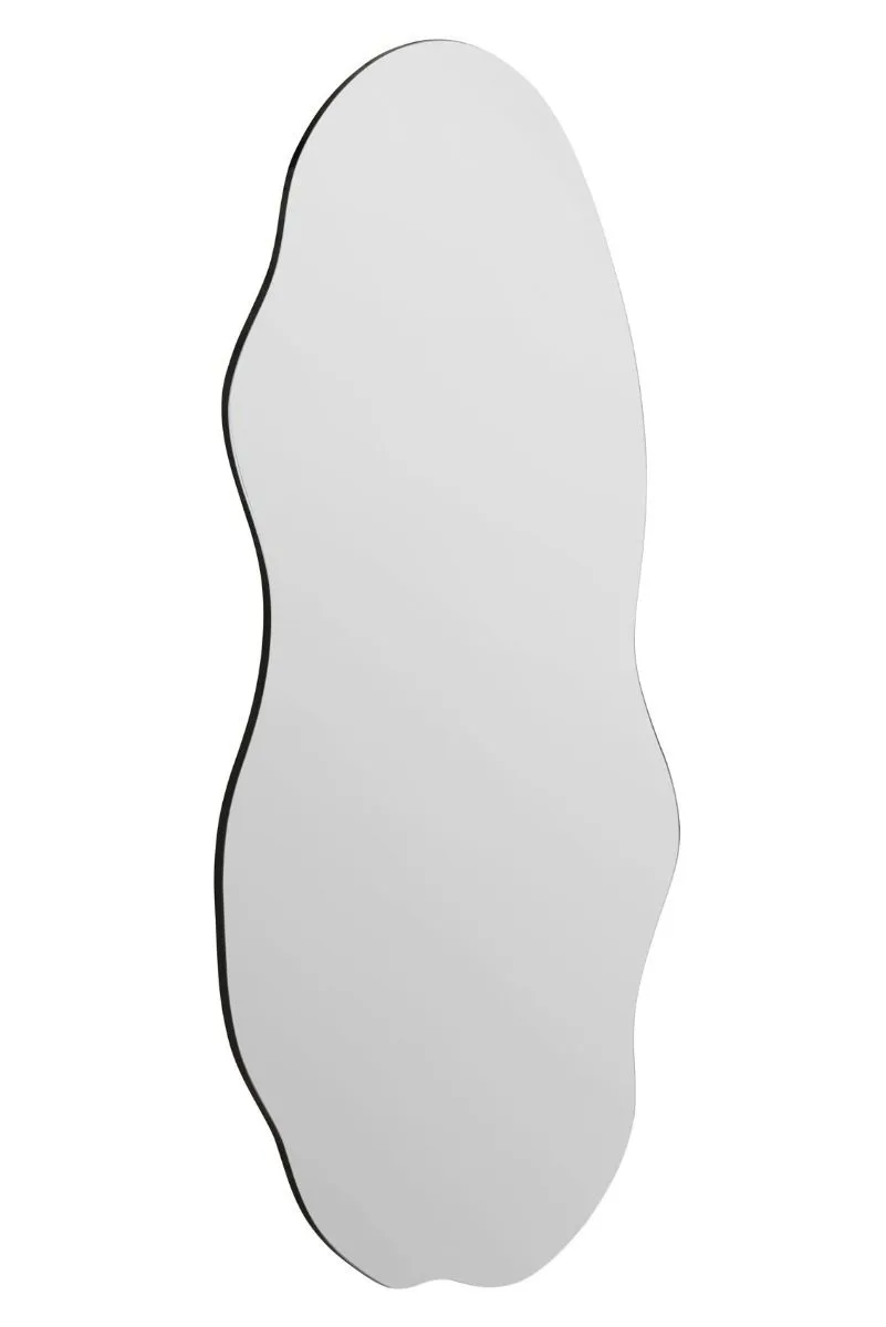 MirrorOutlet Frameless Pond Wall Mirror 39" X 18" (100x45CM) in Silver 4