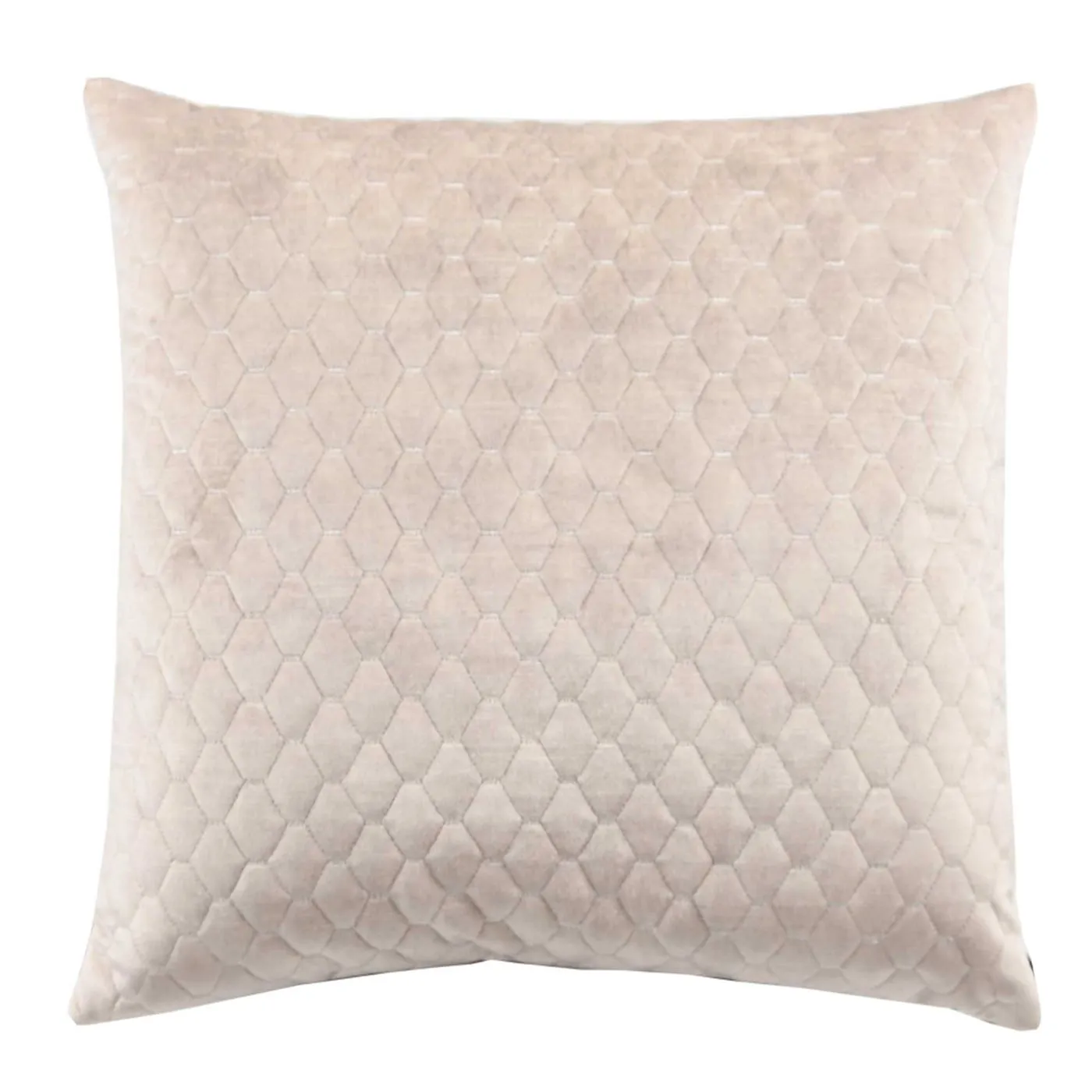 Cream Quilted Cushion