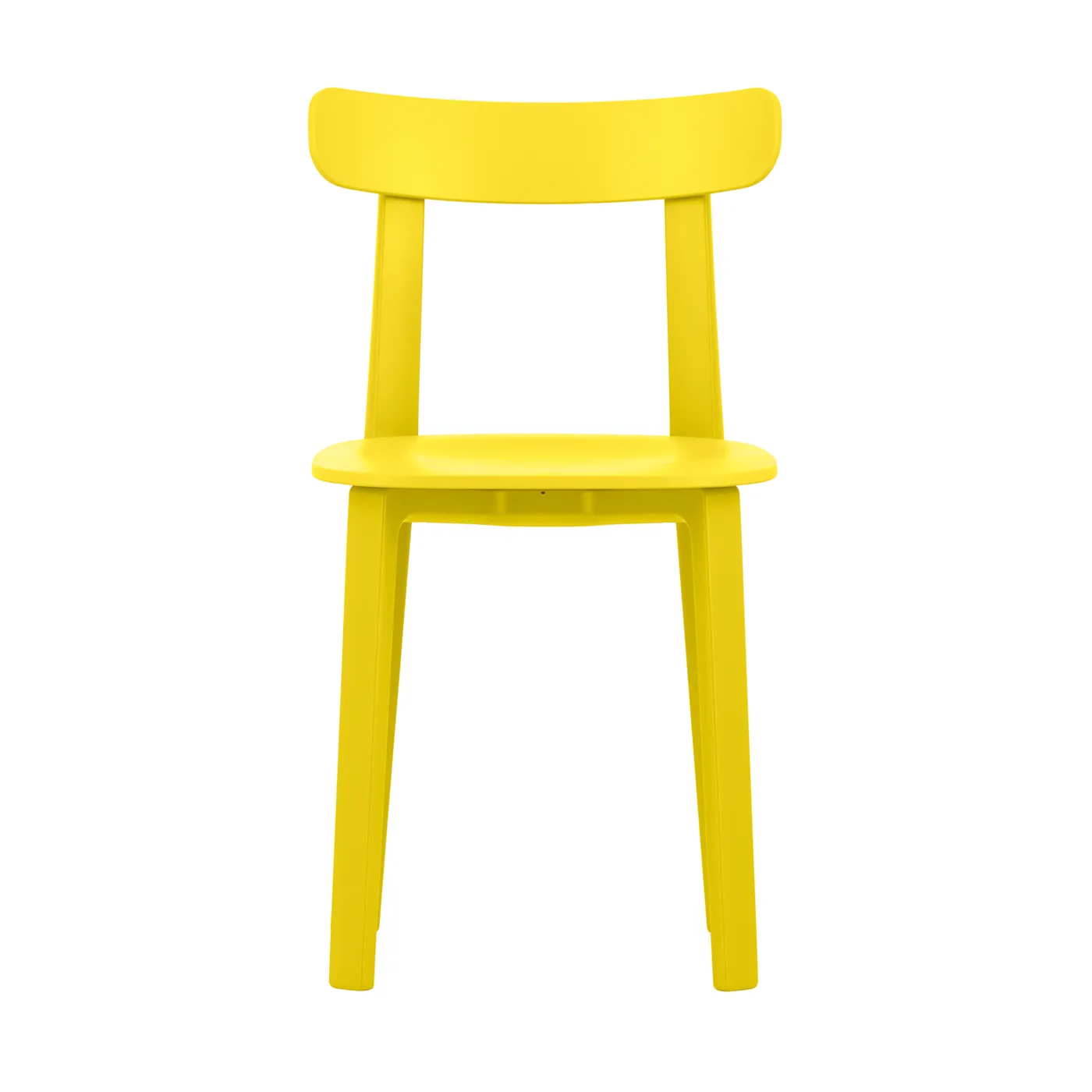 Vitra All Plastics Chair Buttercup Yellow