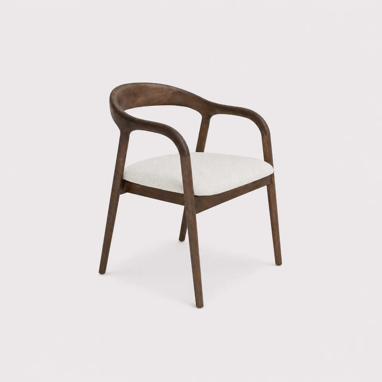 Carlow Dining Chair, Walnut Wood | Barker & Stonehouse 3