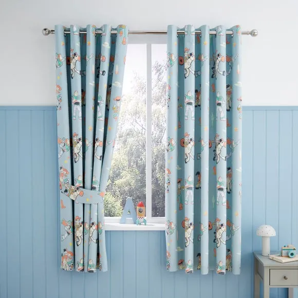 Disney Toy Story & Friends Blackout Eyelet Curtains 2
