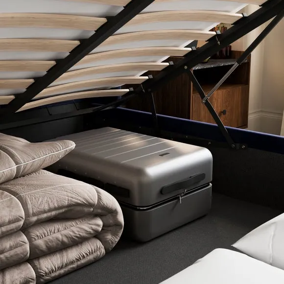 Skylar Velvet Ottoman Bed 4