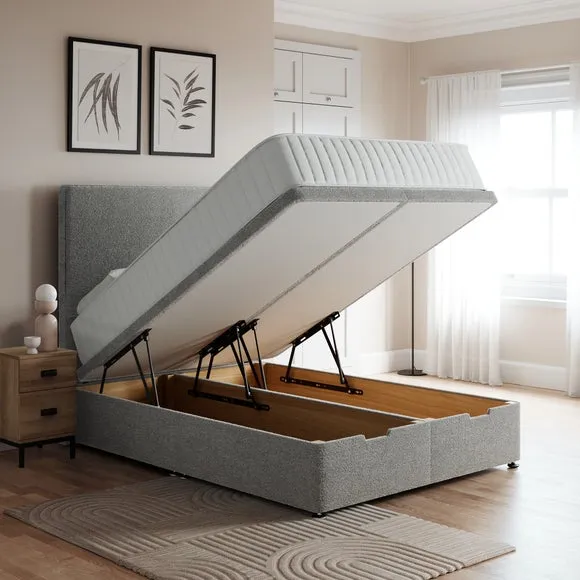 Luxury End of Bed Ottoman Bed Frame, Teddy Fabric 2