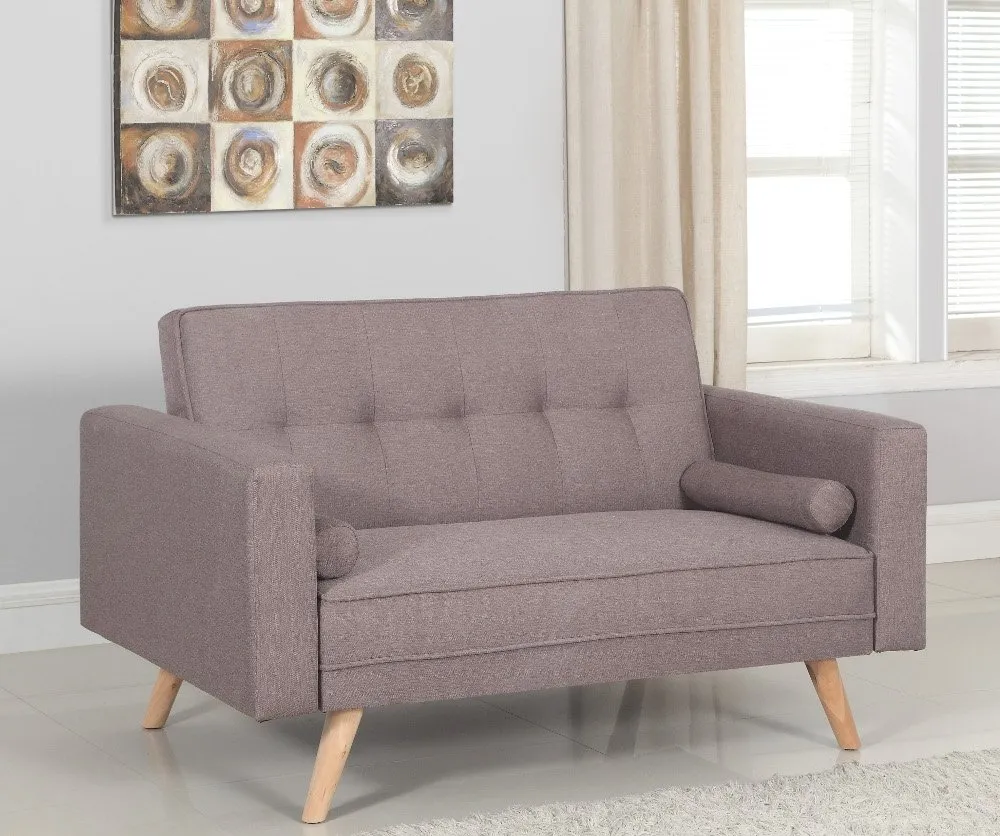 Ethan Grey Medium Fabric Sofa Bed