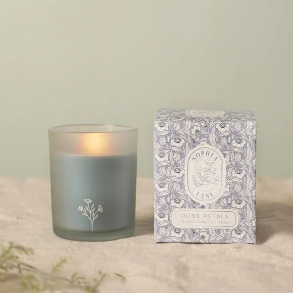Sophia Lane Dune Petals Floral Candle