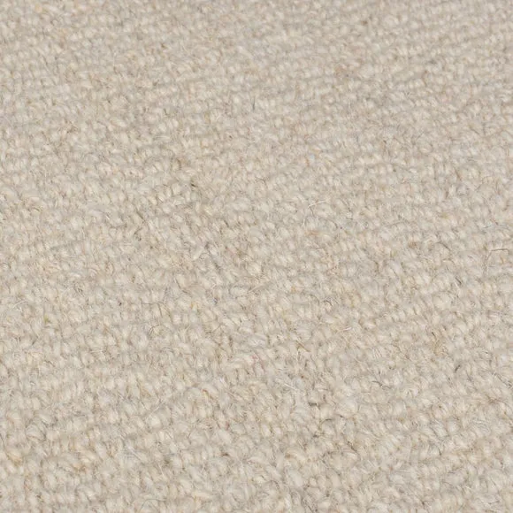 Bonnie Scallop Border Wool Round Rug 2