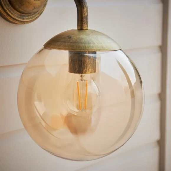 Churchgate Staten Industrial Bathroom Wall Light 3