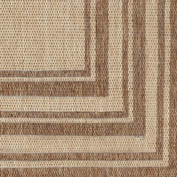 Yard Camber Jute Effect Indoor Outdoor Rug 2