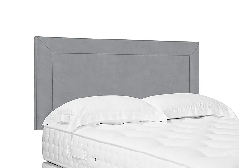 Artisan Collection Foley Standard Strutted Headboard - Single - Aston Silver