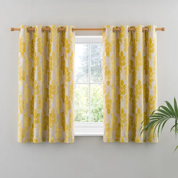 Annika Cut Velvet Eyelet Curtains 5