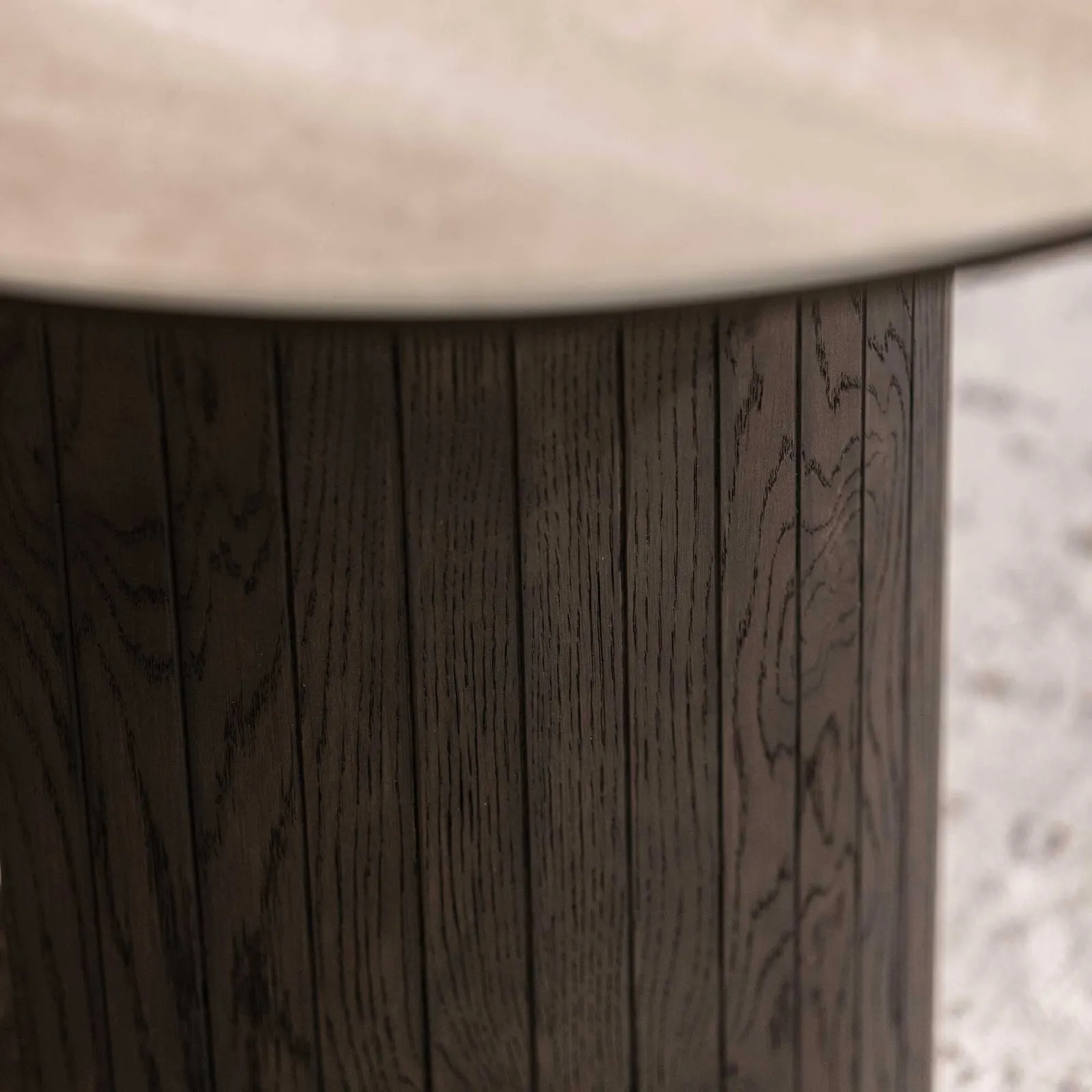 Kita Extending Dining Table, Round, Wood | Barker & Stonehouse 5