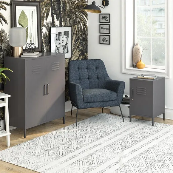 Bradford Metal Locker End Table 3