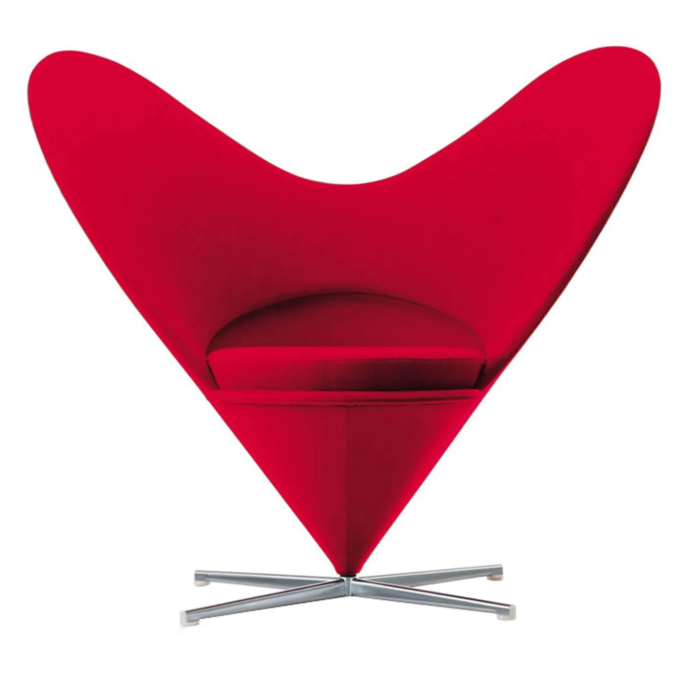 Vitra Heart Cone Chair Red 1