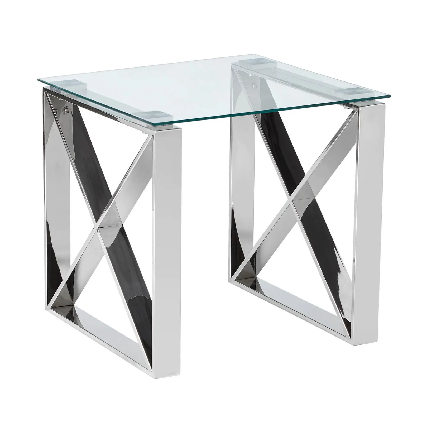 5A Fifth Avenue Madison Side Table Chrome