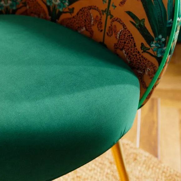 Bella Wild Cheetah Cocktail Chair 4