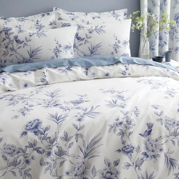 Eve Chinoiserie Duvet Cover & Pillowcase Set 4