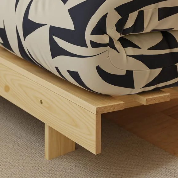 Mito Klipp Natural Frame Double Futon 3