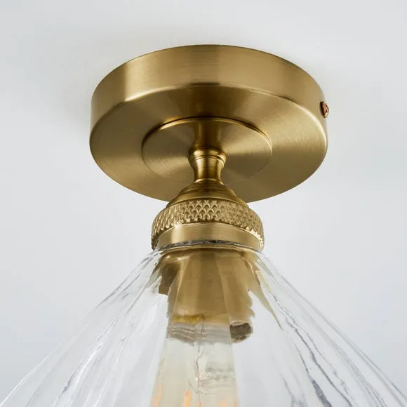 Churchgate Allexton Flush Ceiling Light 4