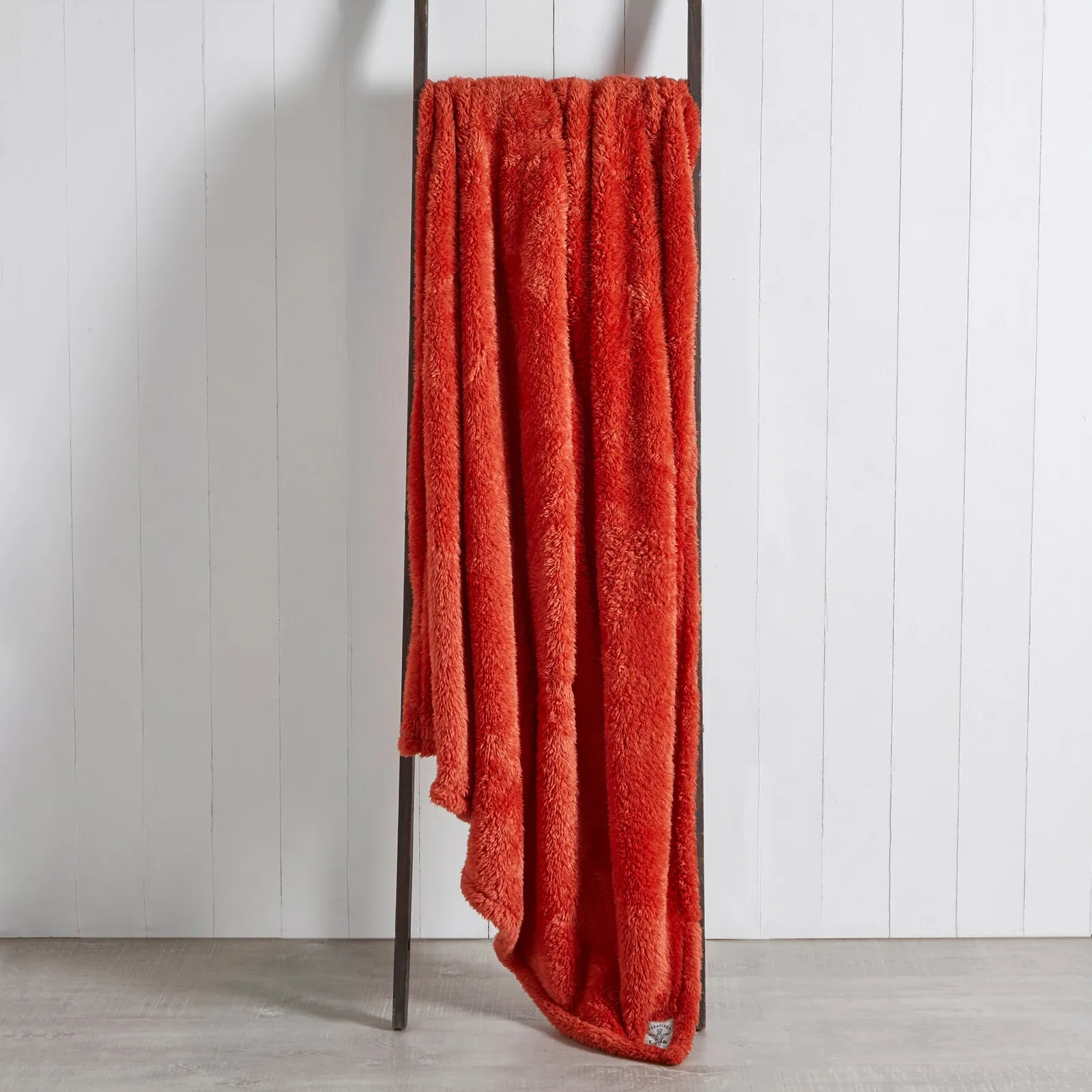 Teddy Bear Throw Orange