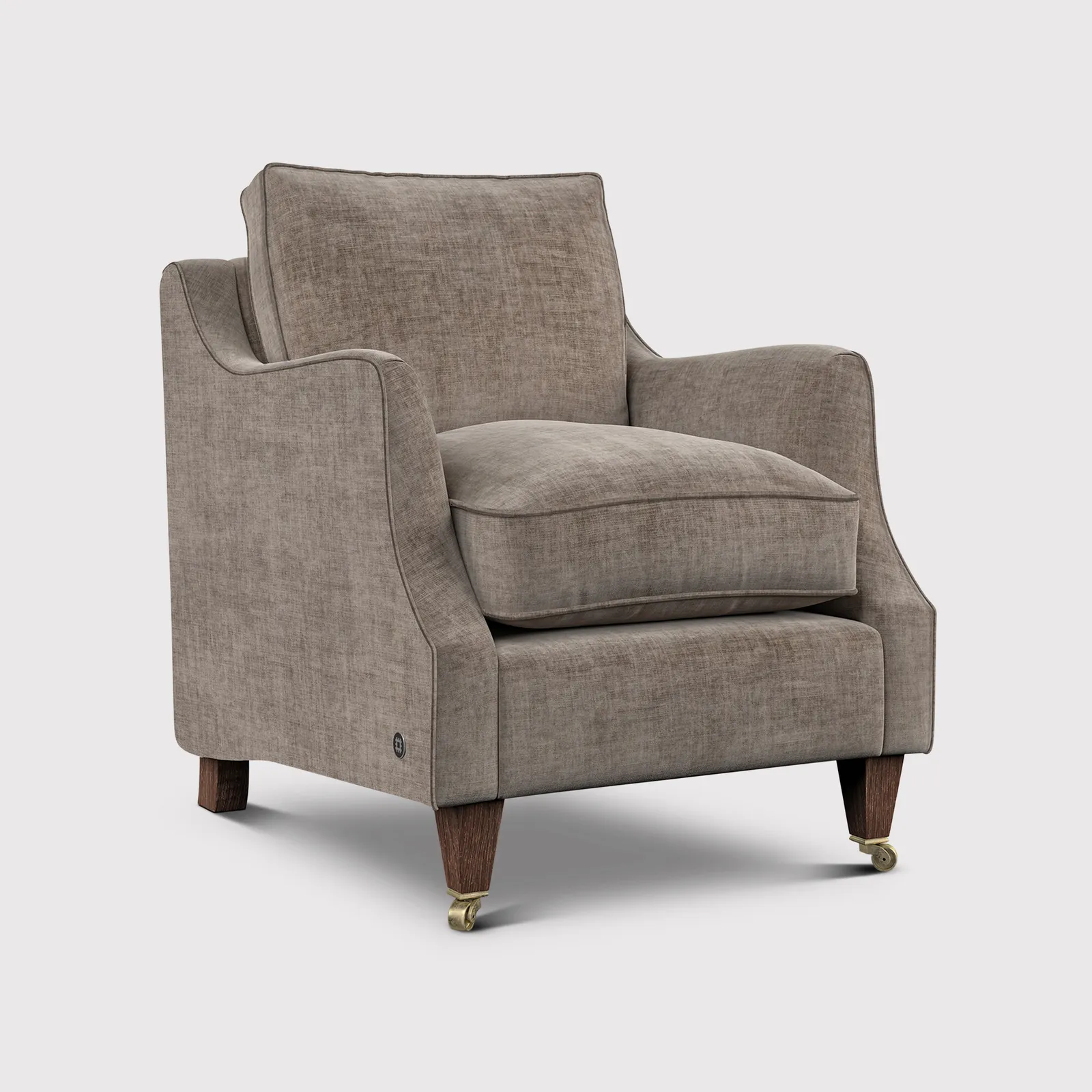 English Heritage Quarry 26 Standard Armchair, Grey Fabric | Barker & Stonehouse 1