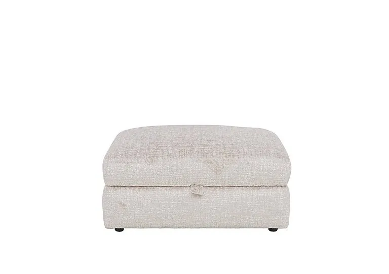 Pandora Large Storage Footstool - Plain Mink - Living Room Furniture - In Time for Christmas