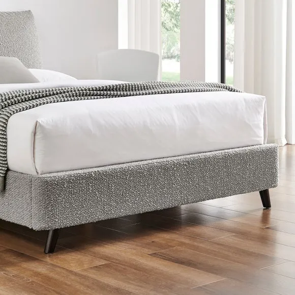 Limelight Luna Pillow Back Bed Frame, Boucle 4