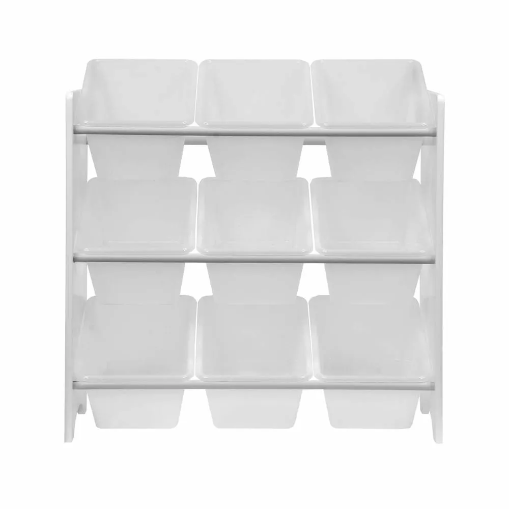 sweeek Children's toy storage unit with 9 baskets in White 4