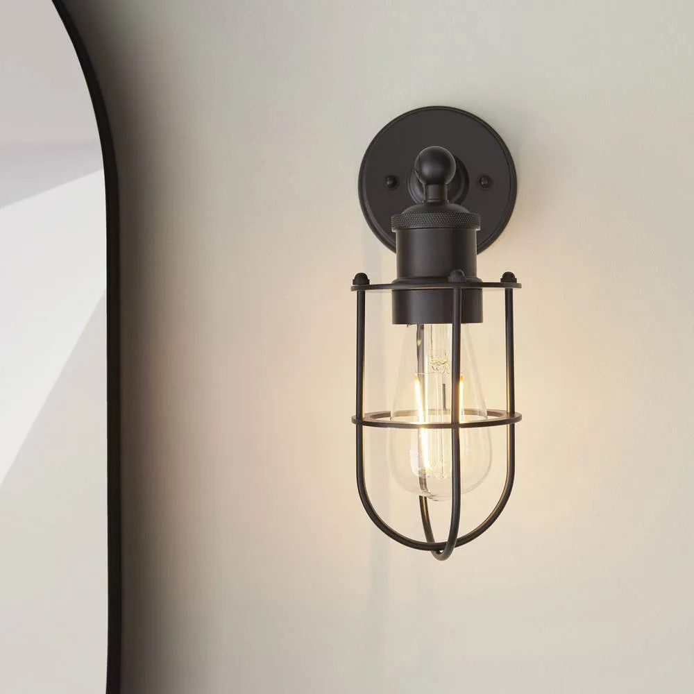 Netlighting Crew Bathroom Wall Lamp Matt Black 3