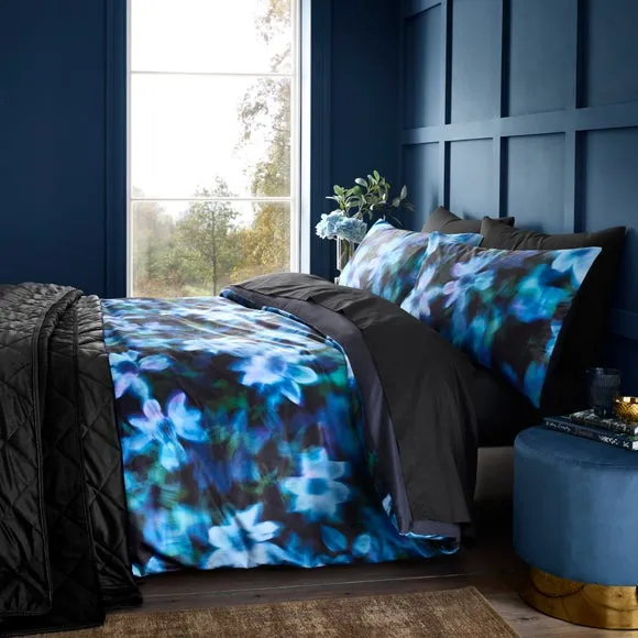 Palm House Ditsy Velour Duvet Cover & Pillowcase Set 6