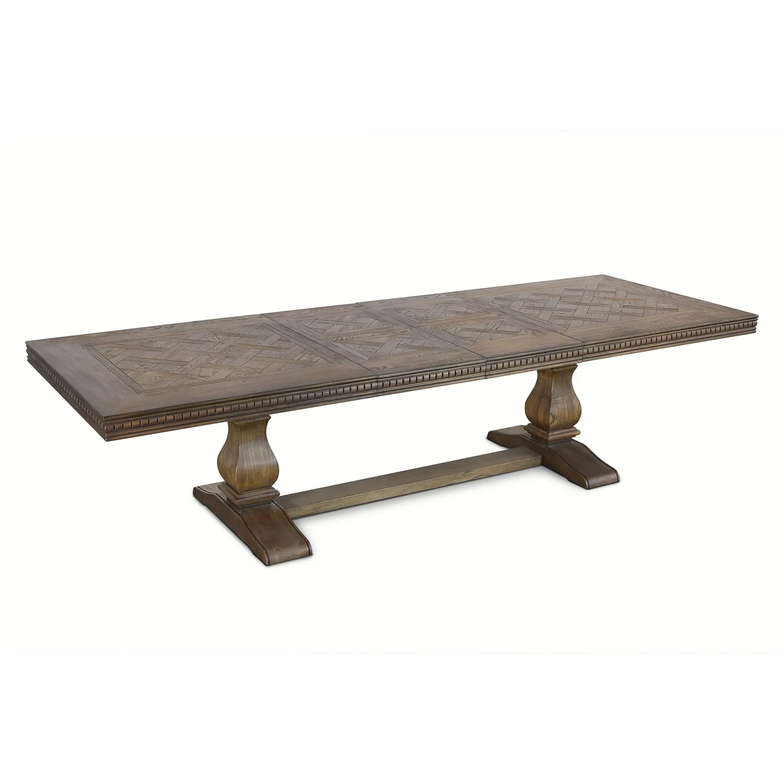 Polica Extending Dining Table, Brown Oak | Barker & Stonehouse 2