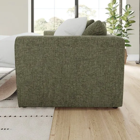 Blake Soft Texture Chenille 2 Seater Sofa Bed 2